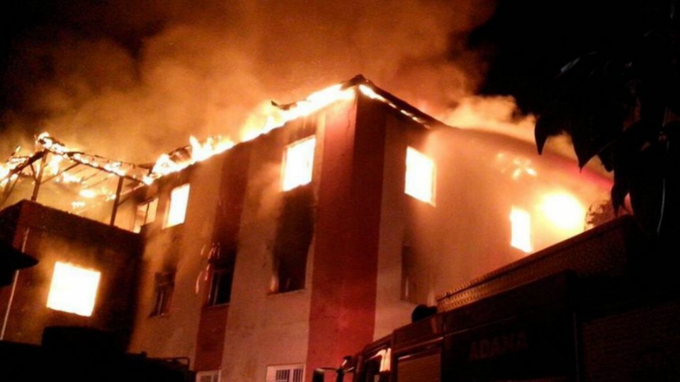 12peoplekilledindormitoryfireinturkey